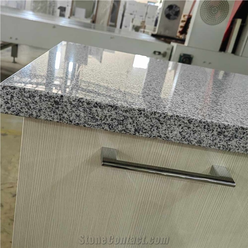 Sesame Grey Polished Granite Kitchen Counters from China - StoneContact.com
