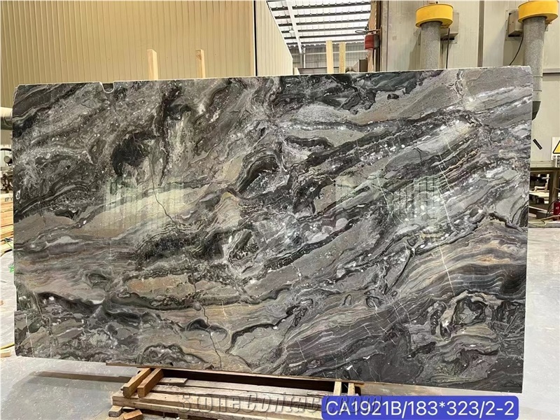 Italy Venice Brown Marble Slab
