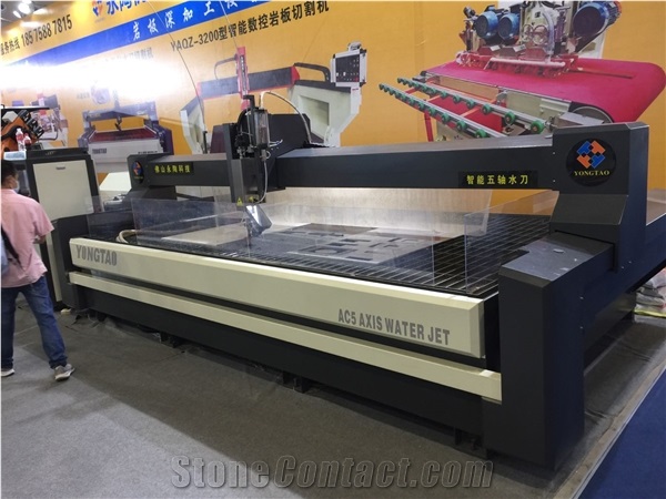 YJ-3020-5L AC 5 Axis Water Jet Marble Cutting Machine