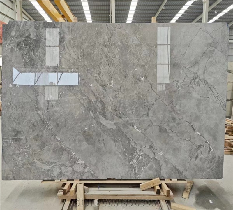Armani Grey Marble,Silver Statuario Marble Slabs Tiles