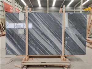Italy Diamond Grey Marble Slabs Polished