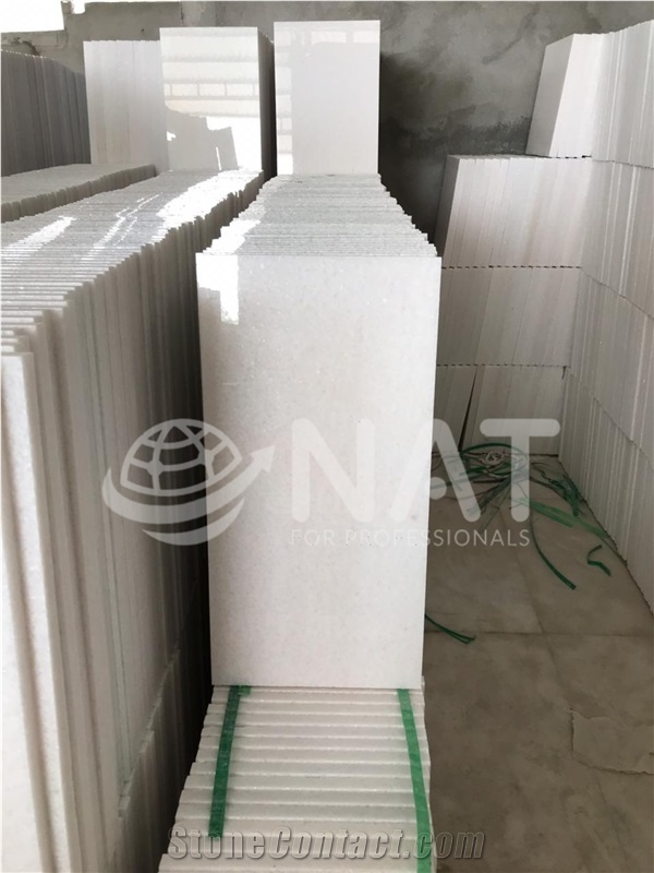 Vietnam White Marble -  Crystal White Marble Polished Tiles