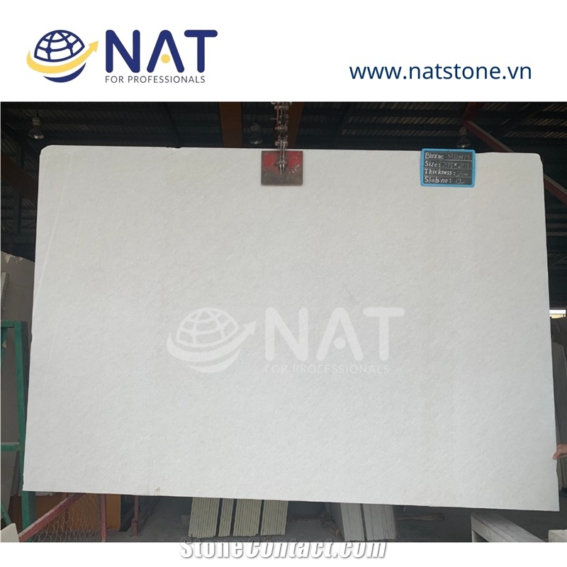 Vietnam White Marble - First Choice Pure White Marble Slab