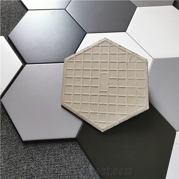 Hexagonal Ceramic Tile For Bathroom Simple Style Kitchen Tile