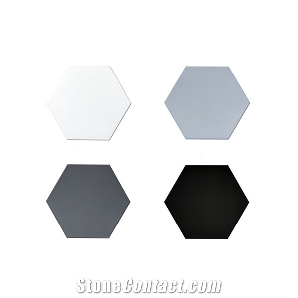 Hexagonal Ceramic Tile For Bathroom Simple Style Kitchen Tile