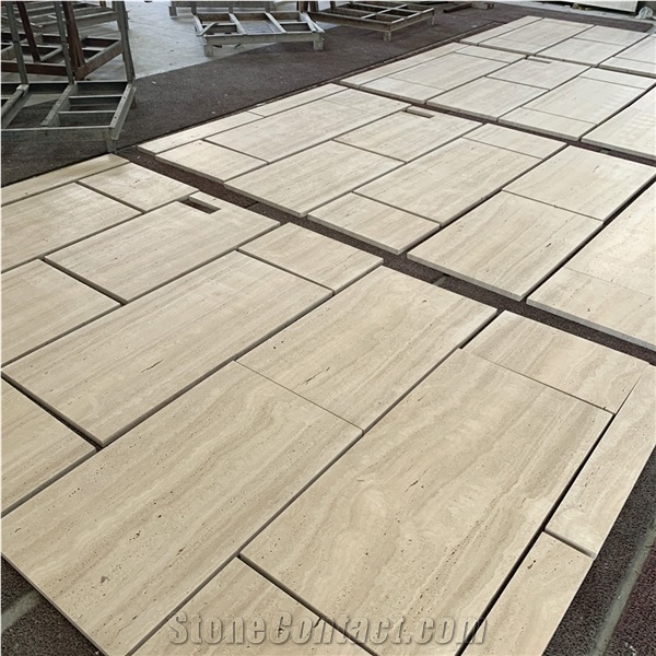 600X300mm Travertine Tiles For Exterior Wall Cladding
