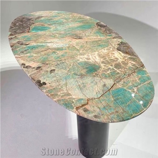 Amazon Green Granite Slabs Polished Exotic Stone