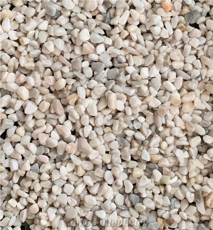 Natural Mix Colors Pebble Stones For Landscaping