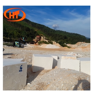 Vietnam Pure White Marble Blocks