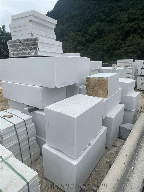 Vietnam White Marble Block Wholesale