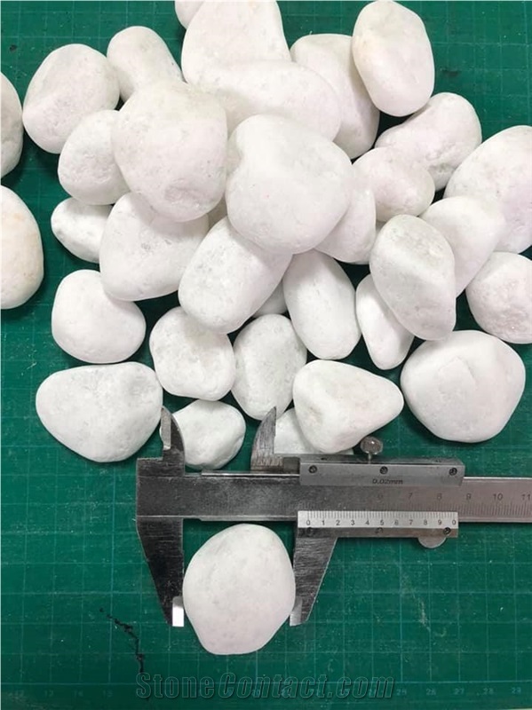 White Pebble Stone Factory Manufacture Price