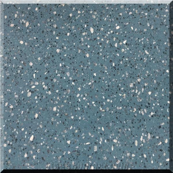 Blue Precast Terrazzo Cement Terrazzo Inorganic Terrazzo