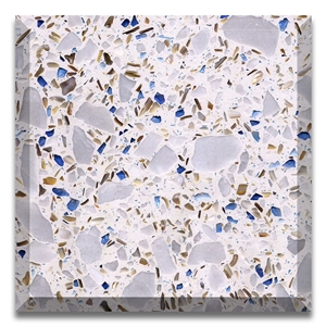 Blue Terrazzo Solid Surface Terrazzo Cement Precast Terrazzo