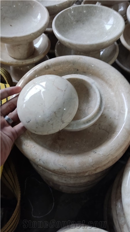 Marble Gem Container
