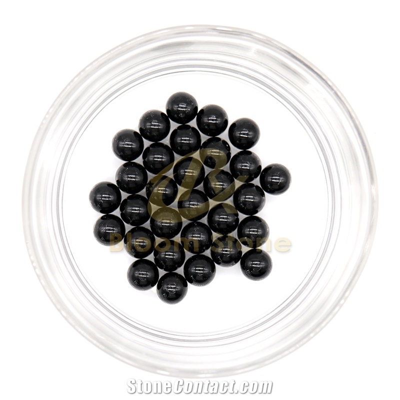 Black Vase Filler Glass Marble Balls For Kids