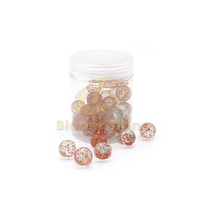 Red Textured Vase Filler Marbles For Home Decor