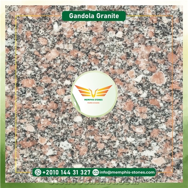 Ghandola Granite - Dark Rose Pearl Granite Slabs, Tiles
