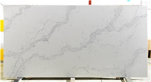 Calacatta Thunder Quartz Stone Slab By AMGSTONE