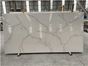 Modern Style Calacatta Quartz Stone Slab
