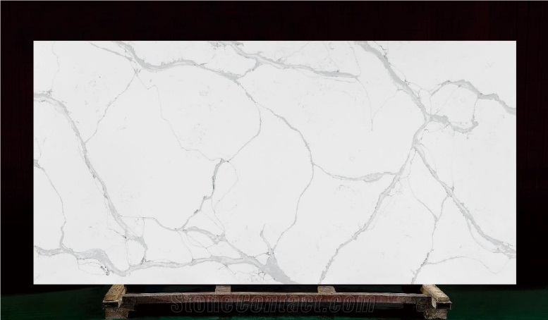 Quartz Stone Slabs For Walling Project, 9007