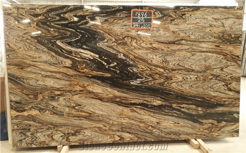 Black Forest Gold Granite Slabs