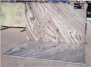 Bruno Madagascar White Marble Slabs