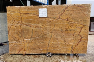 Rainforest Gold Marble Slabs