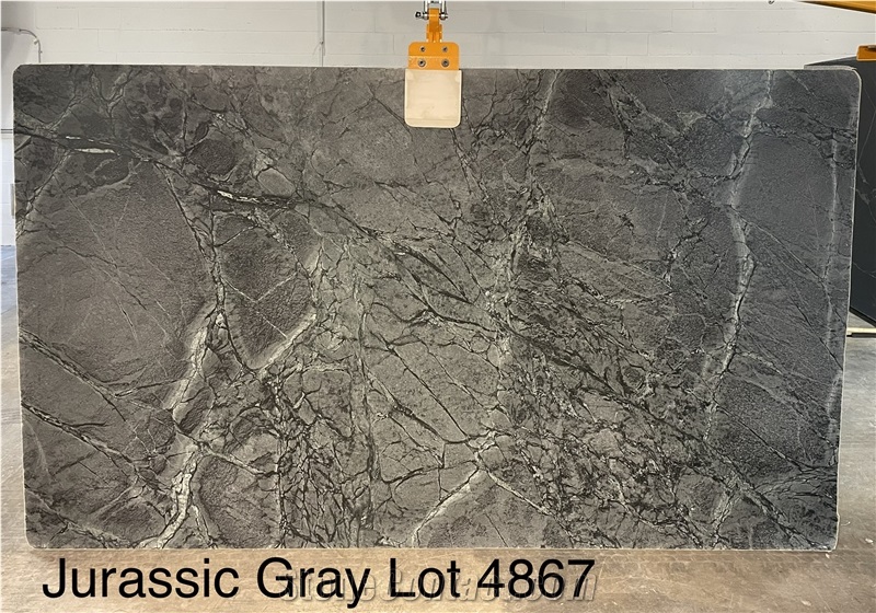 Jurassic Gray Soapstone Slabs (4867)