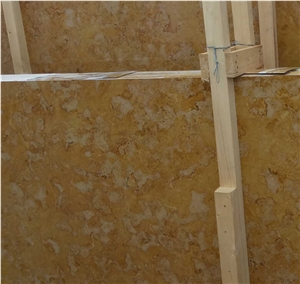 Giallo Reale Marble Slabs