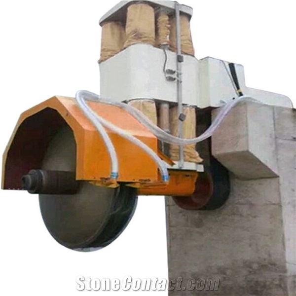 Hydraulic Lift Large Hard Stone Block Cutting Machine With Multi-Blade