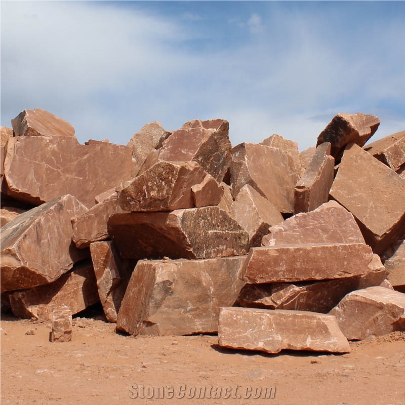 Utah Red Sandstone-Cherokee Red Sandstone Boulders