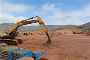 Utah Red Sandstone Heber Quarry
