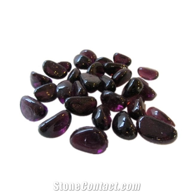 Glow In The Dark Purple Pebbles Stones Wholesale