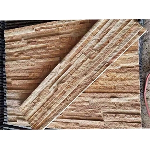 Cheaper Pink Quartzite Outdoor Thin Stone Veneer