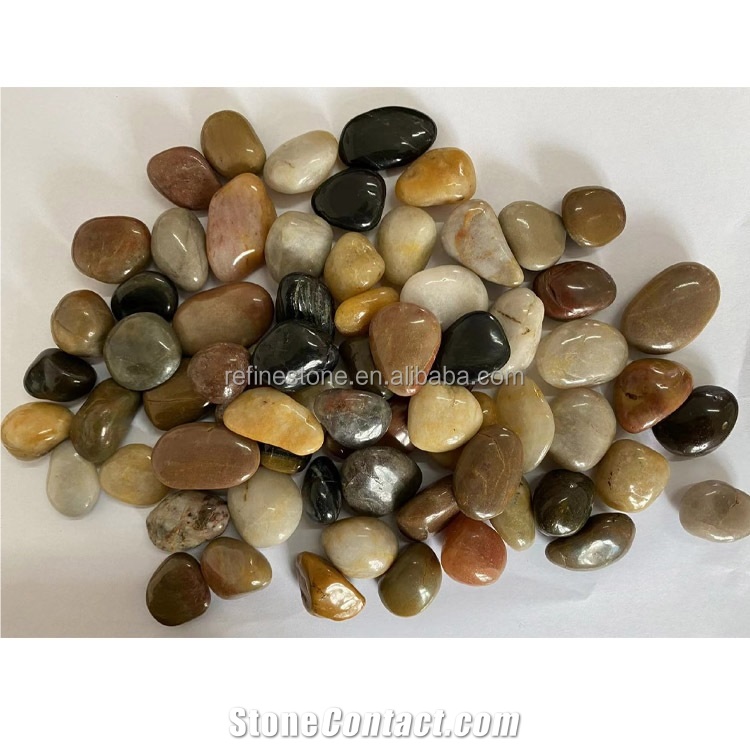 Polished Mixed Garden Pebble Stone