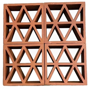 Terracotta Hollow Decorative Brick Wall Breeze Blocks