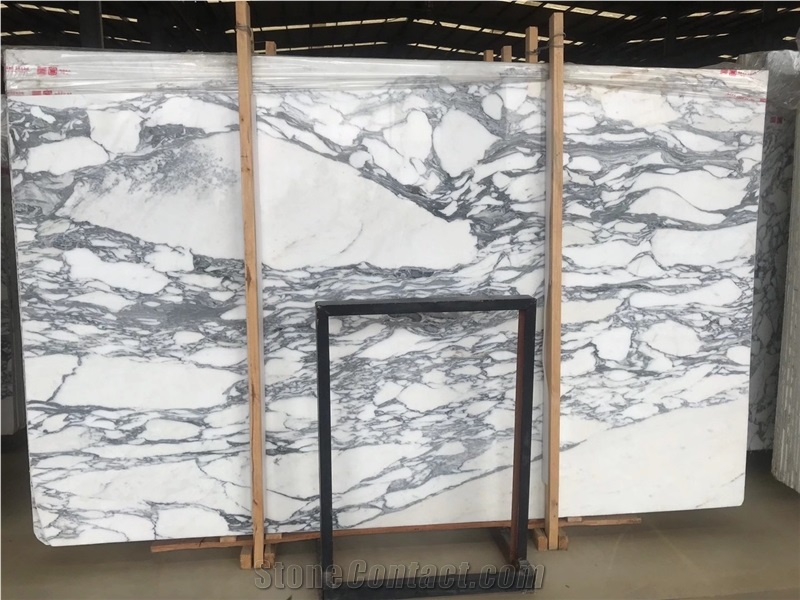 Arabescato Carrara Marble Slab& Tiles For Project