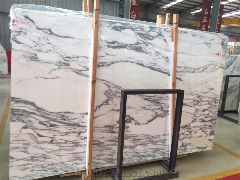 Arabescato Carrara Marble Slab& Tiles For Project