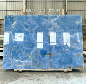 Factory Price Blue Onyx Slab With Premium Quality