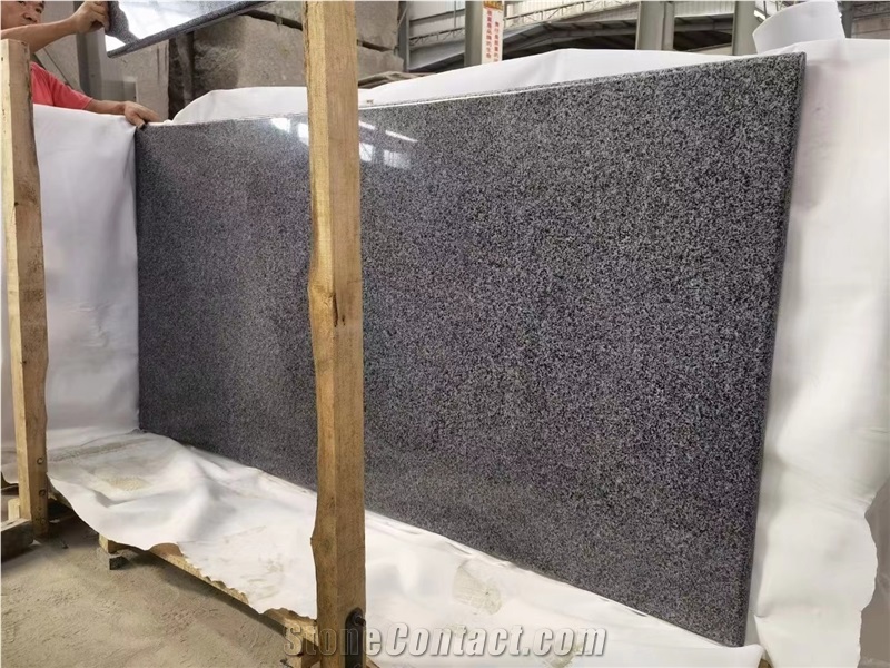 HN-G654 Granite Small Slabs China Impala Black Granite Tiles