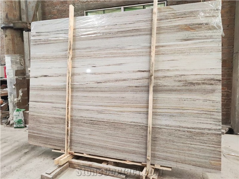 Wooden Crystal Marble,White Crystal Wood Vein Marble