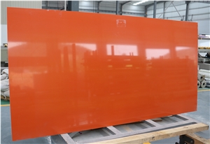 Chinese Dark Deep Orange Quartz On Sale