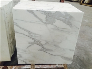 Hot Sale Calacata White Quartz Slabs With Competitive Price