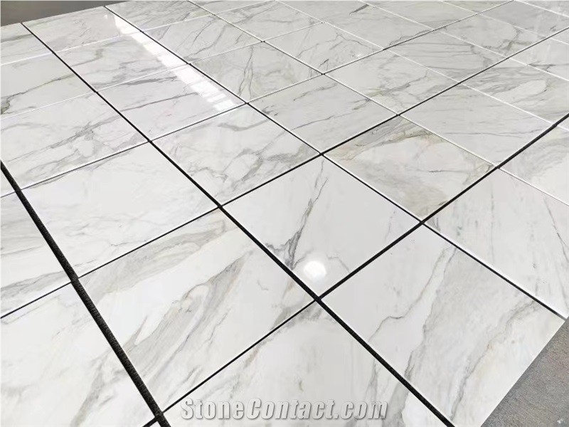 Nano Calacatta White Tiles With Good Price From China