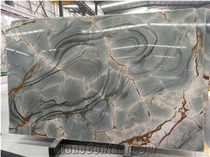 Blue Roma Impression Quartzite Luxury Polished Slabs