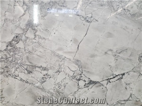 Calacatta Grey Marble Floor Wall Decoration