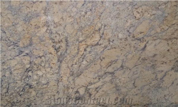 Chinese Golden Diamond Granite, Slabs&Tiles