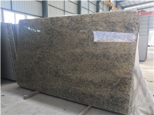 Giallo Santa Cecilia Color Granite Slabs With High-Quality