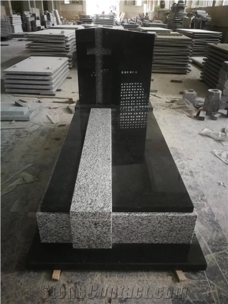 New Customized Style Poland Tombstone