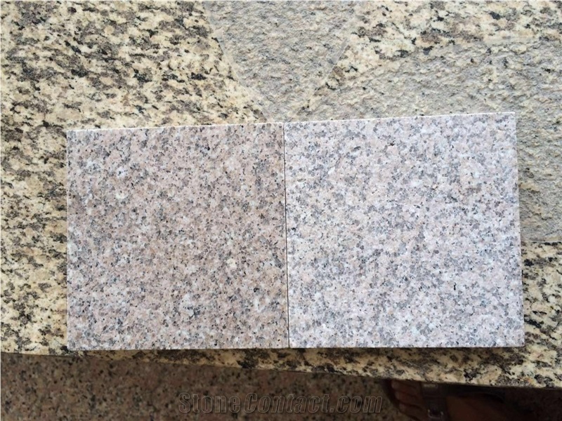 New G681  Granite Flamed And Polished